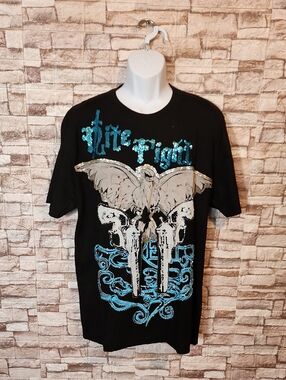 Tool Jeans Black Graphic T-Shirt Brand New